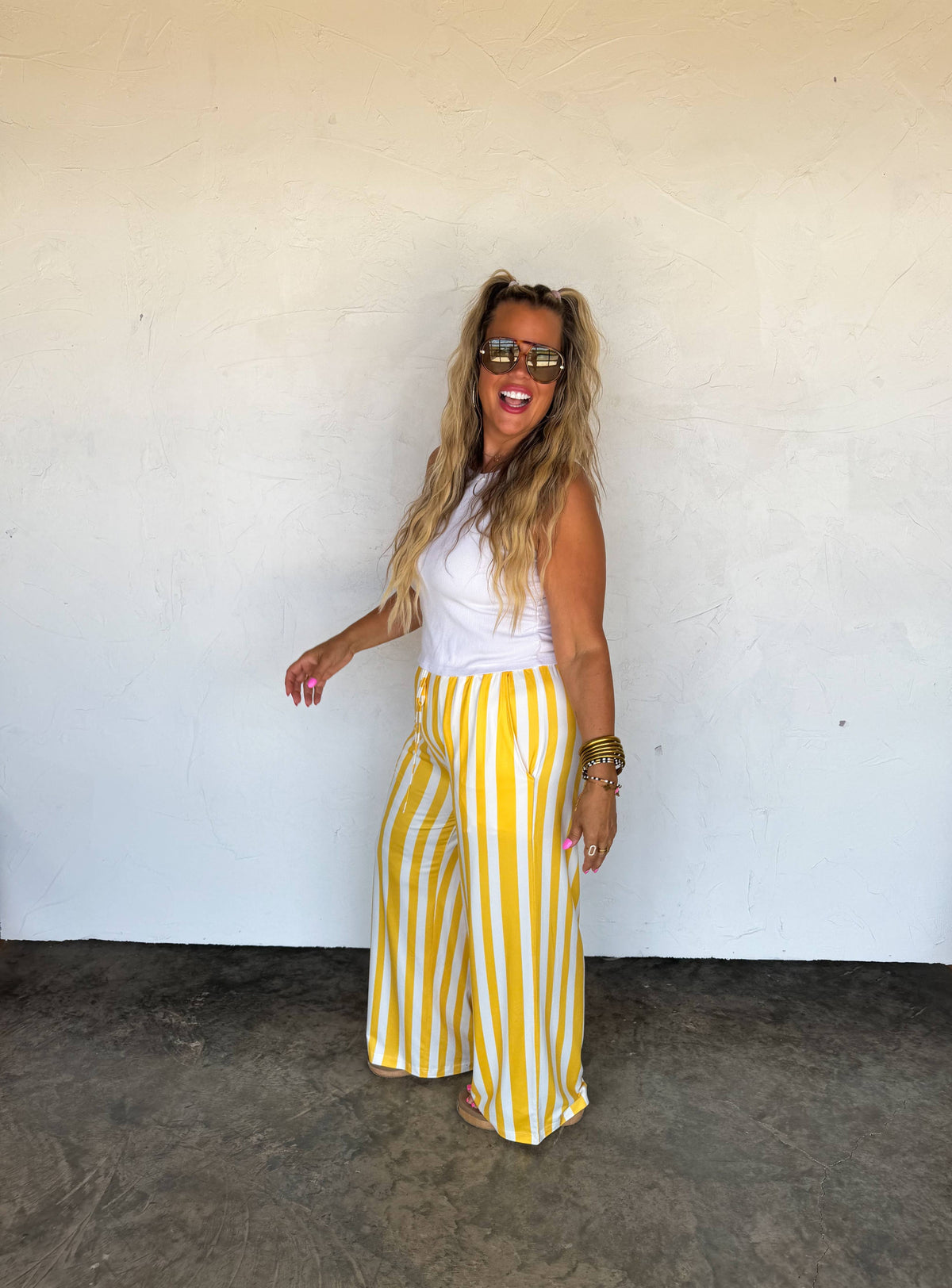 GAME DAY WIDE LEG PANTS