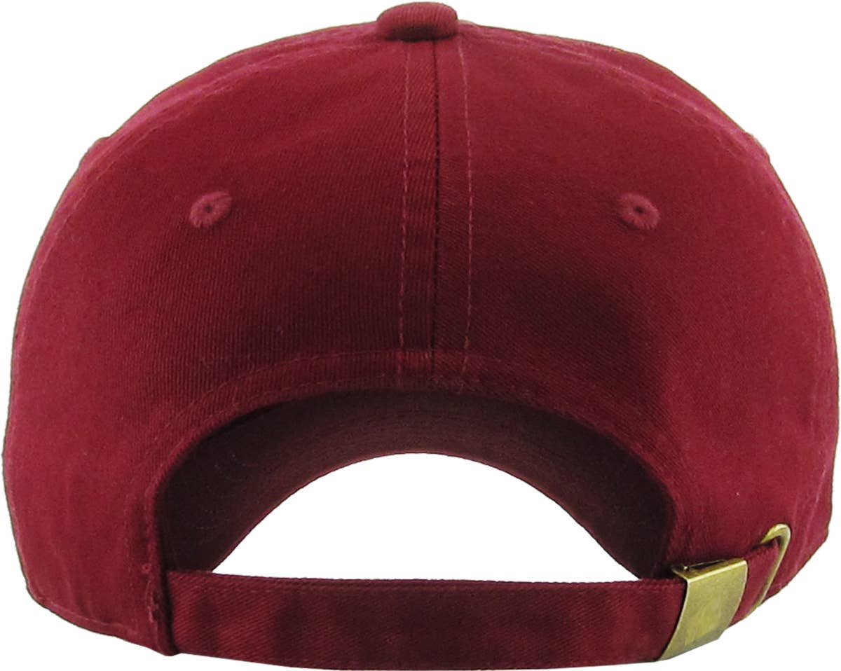 Blank Low Profile Cotton Baseball Cap