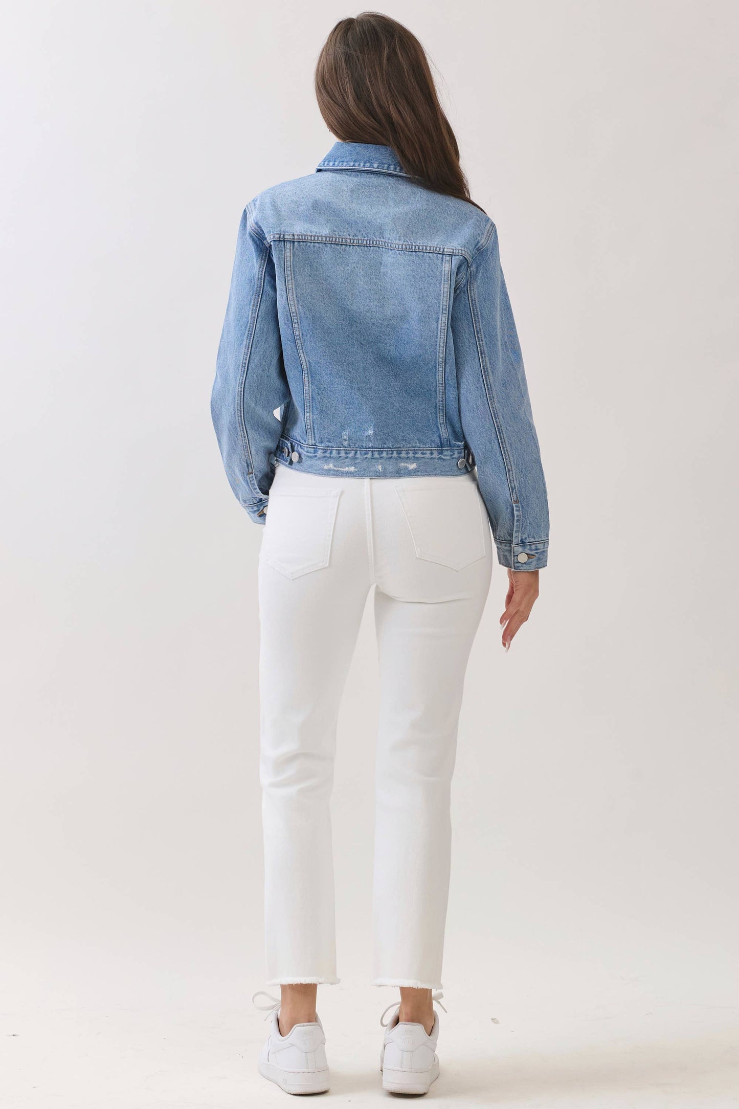 Classic Fit Denim Cheer Jacket