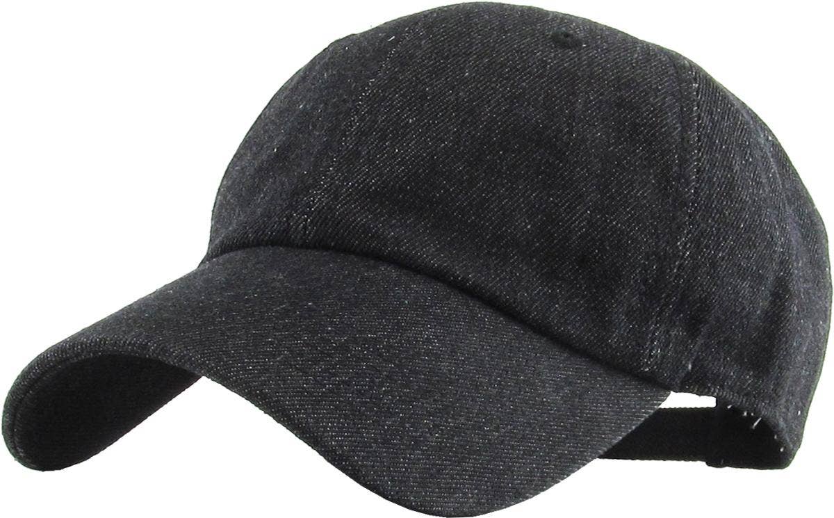 Blank Low Profile Cotton Baseball Cap