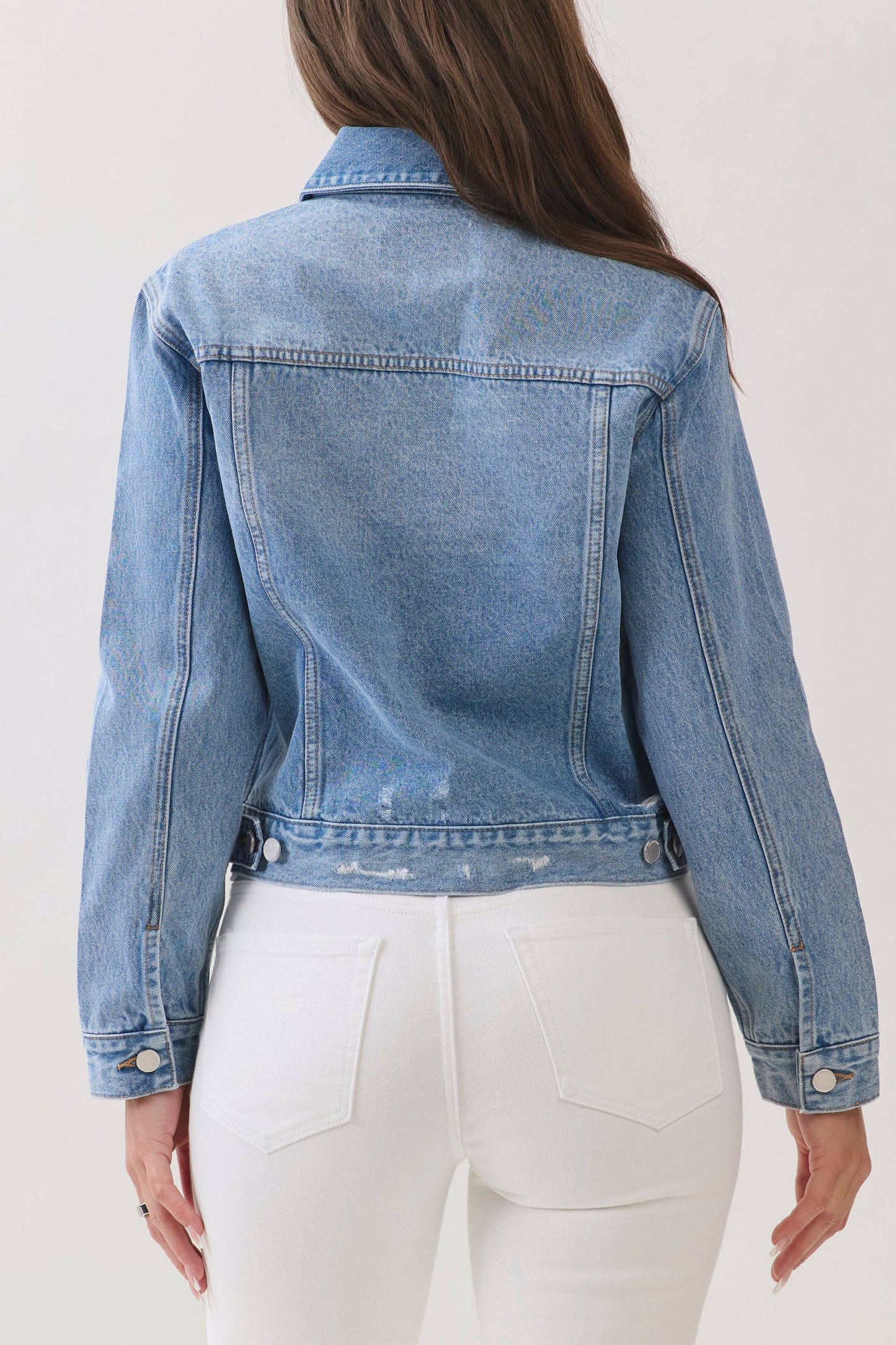 Classic Fit Denim Cheer Jacket