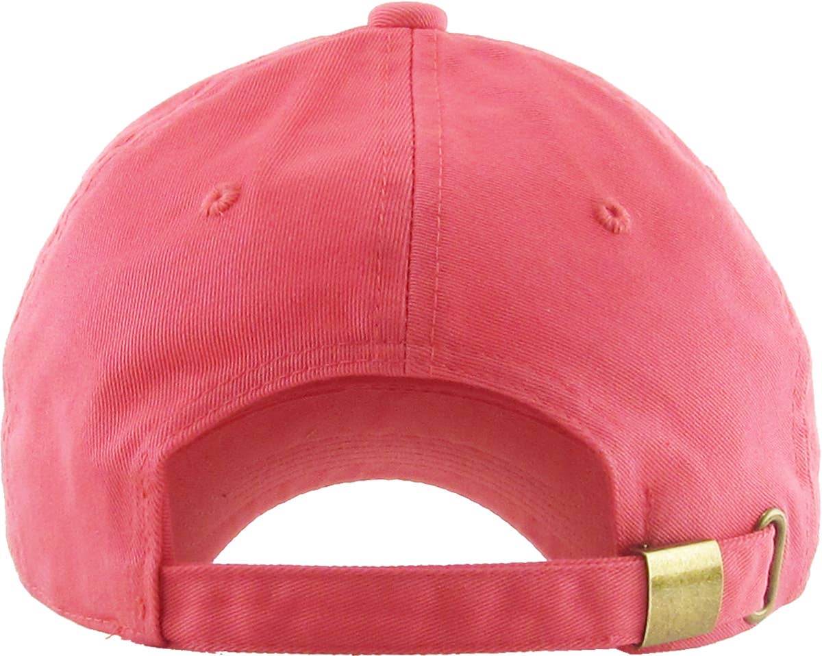 Blank Low Profile Cotton Baseball Cap