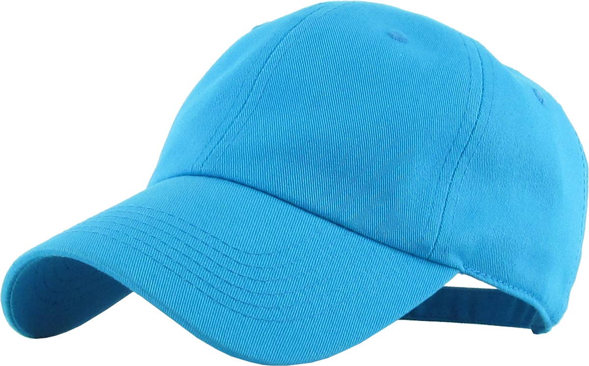 Blank Low Profile Cotton Baseball Cap
