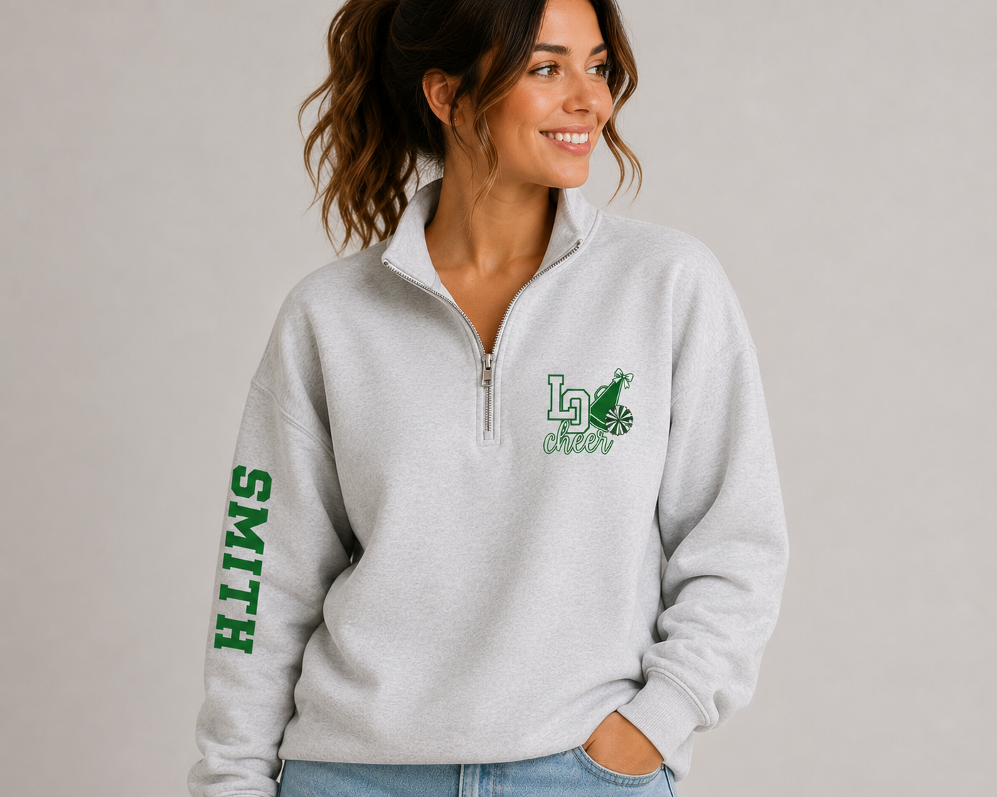 Lake Orion Dragons Cheer Quarter-Zip