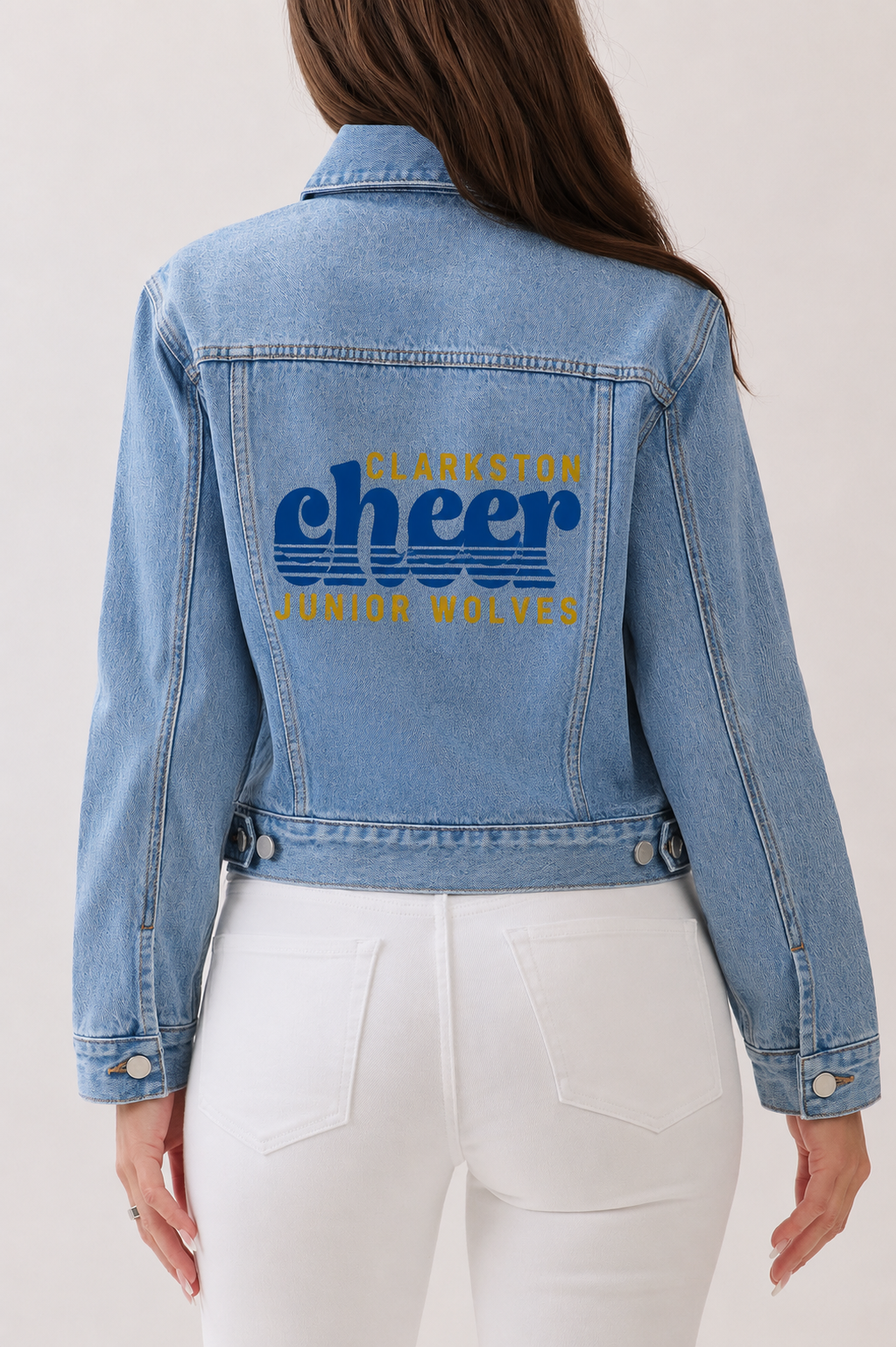 Classic Fit Denim Cheer Jacket