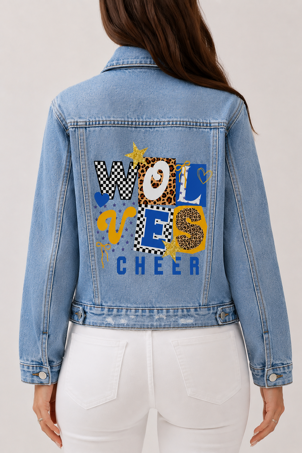 Classic Fit Denim Cheer Jacket
