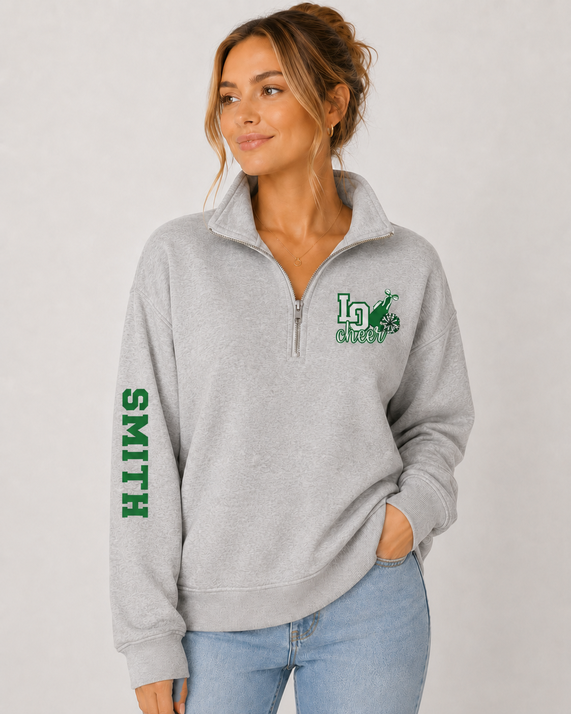 Lake Orion Dragons Cheer Quarter-Zip
