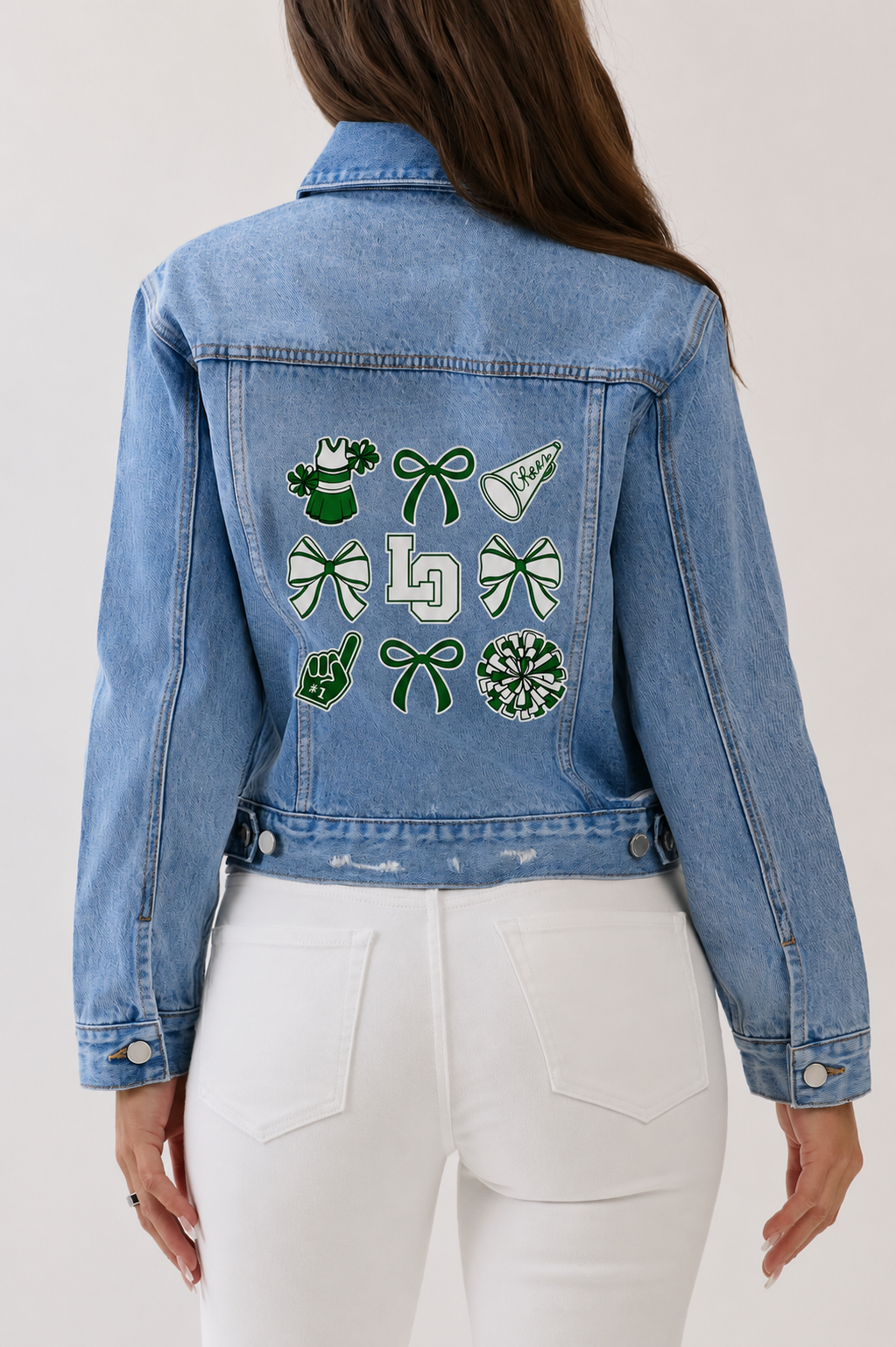 Lake Orion Classic Fit Denim Cheer Jacket