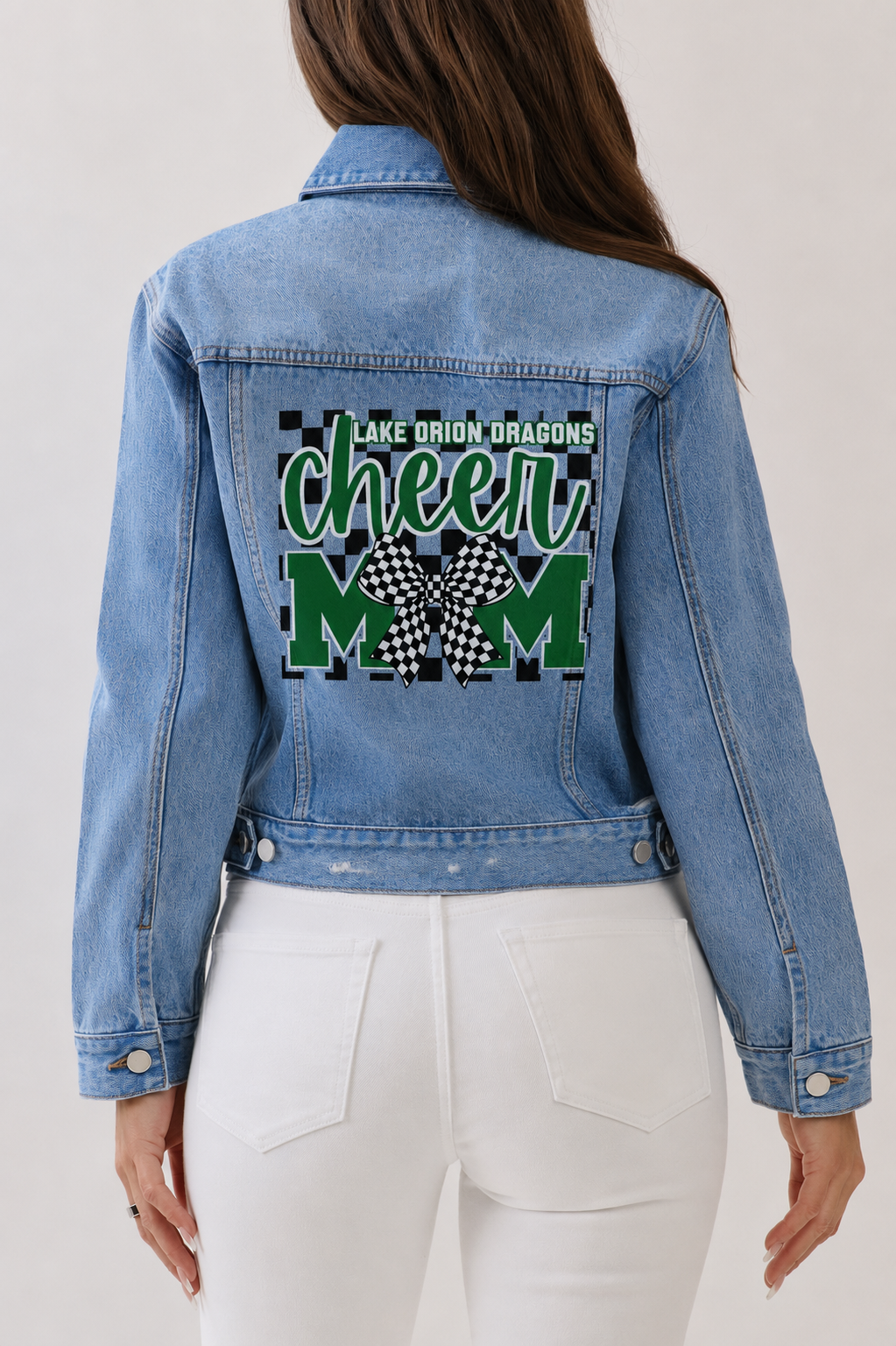 Lake Orion Classic Fit Denim Cheer Jacket