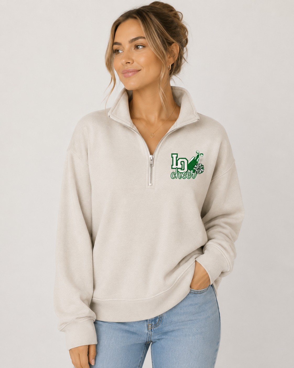 Lake Orion Dragons Cheer Quarter-Zip