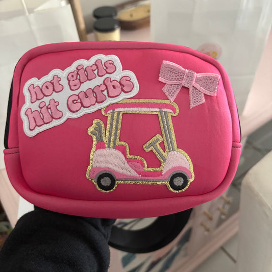 Hot Girls Hit Curbs/Golf Cart