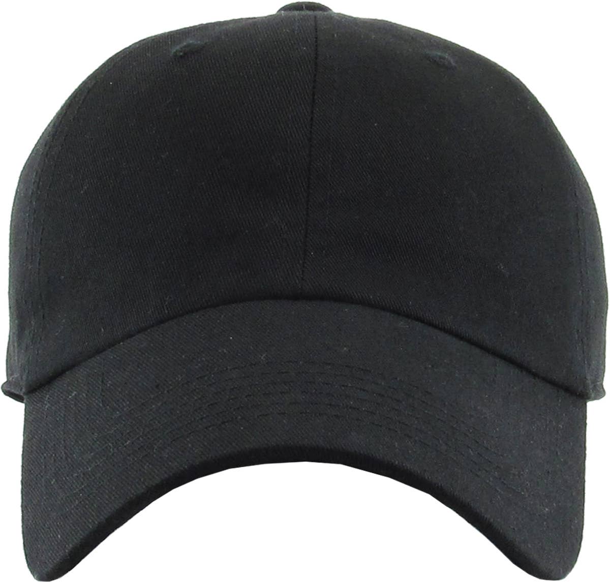 Blank Low Profile Cotton Baseball Cap