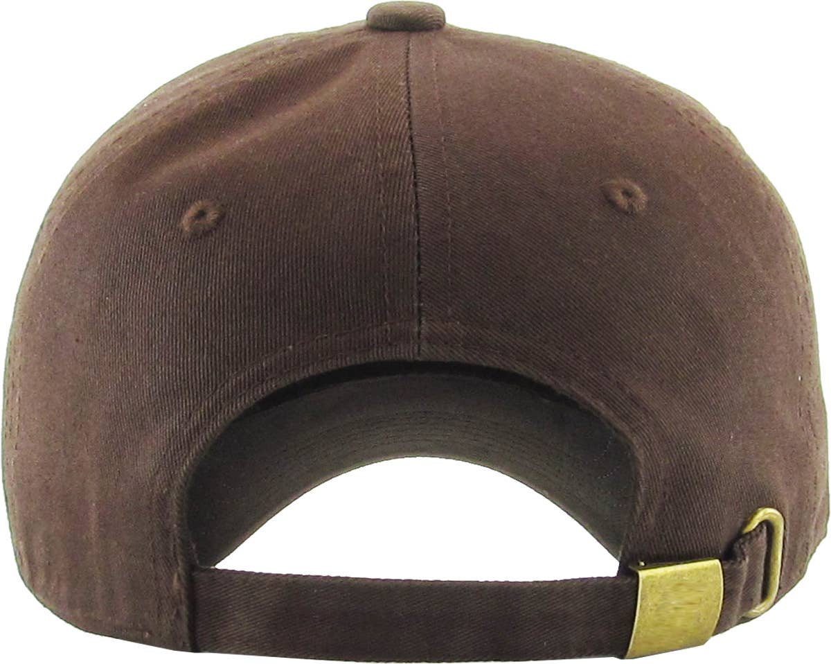 Blank Low Profile Cotton Baseball Cap