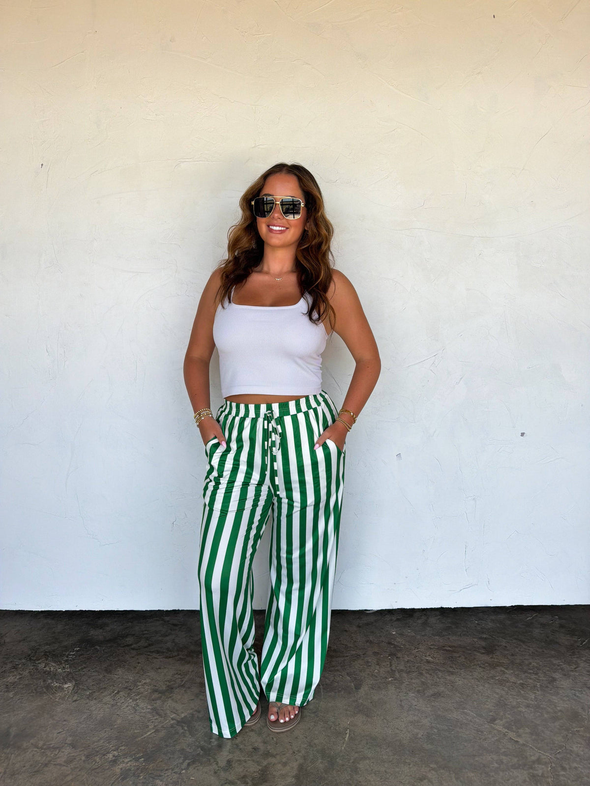 GAME DAY WIDE LEG PANTS